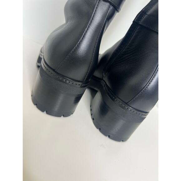 NWT! Christian Dior D-Road High Leather Boots, Size 39 - Picture 7 of 10